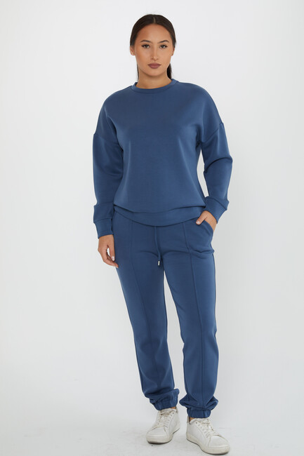 Women's Tracksuit Long Sleeve Indigo - 17579 | KAZEE - Thumbnail