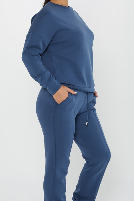 Women's Tracksuit Long Sleeve Indigo - 17579 | KAZEE - Thumbnail