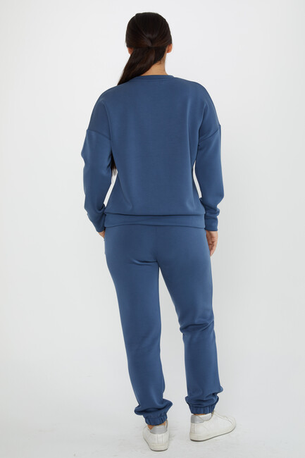 Women's Tracksuit Long Sleeve Indigo - 17579 | KAZEE - Thumbnail