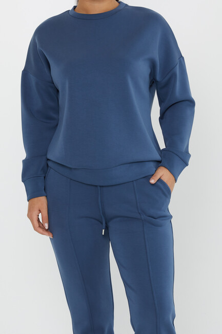 Women's Tracksuit Long Sleeve Indigo - 17579 | KAZEE - Thumbnail