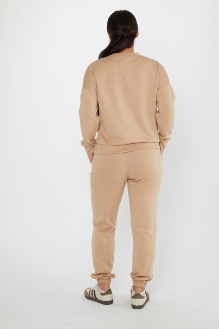 Women's Tracksuit Long Sleeve Mink - 17579 | KAZEE - Thumbnail