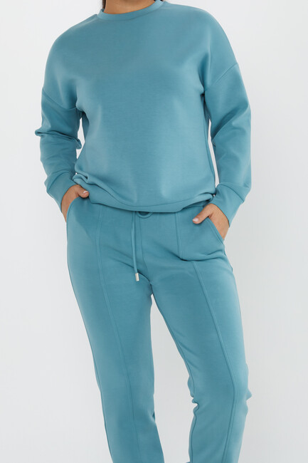 Women's Tracksuit Long Sleeve Mint - 17579 | KAZEE - Thumbnail