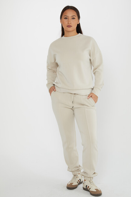 Women's Tracksuit Long Sleeve Stone - 17579 | KAZEE - Thumbnail