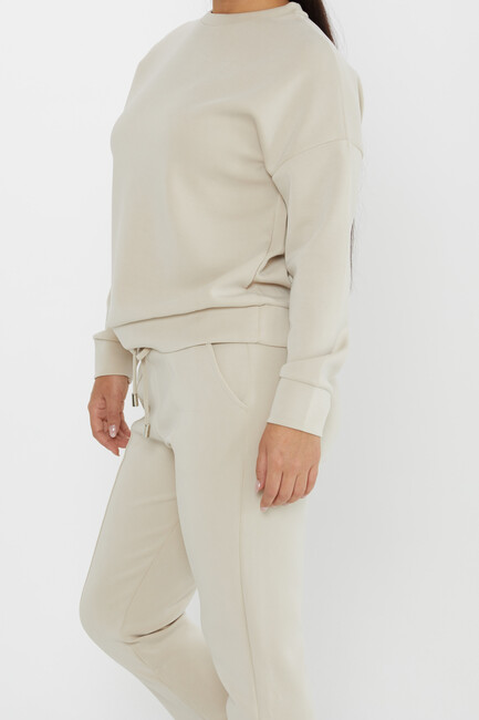 Women's Tracksuit Long Sleeve Stone - 17579 | KAZEE - Thumbnail