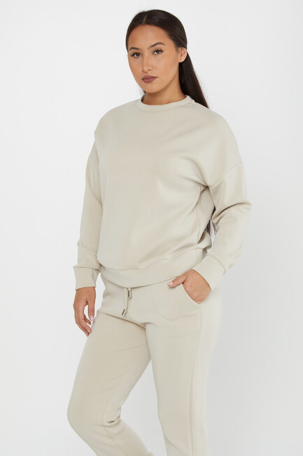 Women's Tracksuit Long Sleeve Stone - 17579 | KAZEE - Thumbnail